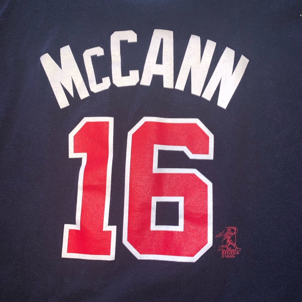 Atlanta Braves Brian McCann Shirzey